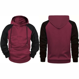 Kandari Sports Manufacture Alta calidad 320gsm 100% algodón Personalizable Color y logo Regular Fit Hombres Sudaderas con capucha para el invierno - Product Image 4