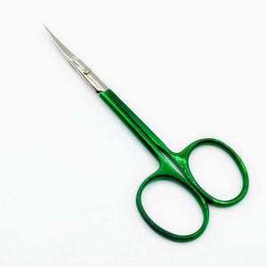 Tijeras de manicura para cutículas con acabado de espejo de acero inoxidable de alta calidad, tamaño de 3,5 pulgadas, tijeras de uñas para bebés con hoja corta - Product Image 5