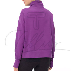 Sudadera de Invierno Personalizada para Mujer, 100% Algodón, Logotipo Frontal Personalizable - Product Image 5