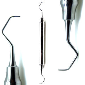 Curettes dentaires Gracey, périodontiques, double extrémité, manche creux, acier inoxydable, manuel, certifié CE, classe I, garantie de 3 ans - Product Image 2