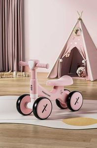 Trottinette d'équilibre sans pédales à quatre roues pour enfants, pour les tout-petits de 1 à 3 ans, trottinette d'apprentissage pour bébé - Product Image 3
