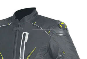 Chaqueta Térmica Impermeable para Hombre, Transpirable, con Certificación CE, Reflectante en Negro y Amarillo, para Verano e Invierno, 4 Estaciones - Product Image 3