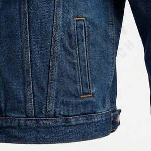 Chaqueta Vaquera Casual de Invierno para Hombre, Secado Rápido, Mejor Diseño, Logotipo Personalizado, Color Sólido, Uso Diario, Trabajo, Moda, Ropa Urbana Duradera - Product Image 5