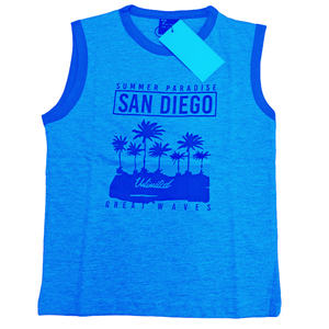 Hommes 100% coton débardeurs personnalisé corps entier imprimé sans manches longue coupe ample respirant conception directe d'usine à bas prix - Product Image 2