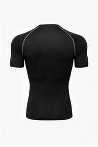 Camiseta de Compresión de Manga Corta para Entrenamiento, Gimnasio, Fitness, Artes Marciales, Surf, Natación, Ropa Deportiva Personalizada - Product Image 2