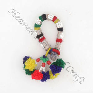 Banjara-tobillera de estilo Tribal, brazalete de danza del vientre, fusión - Product Image 6