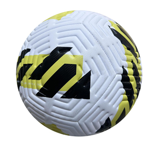 Superficie profesional de cuero Pu para entrenamiento de fútbol en interiores, pelota de fútbol paquistaní, diseño de máquina, tamaño 5, pelota de fútbol de cuero PU - Product Image 3