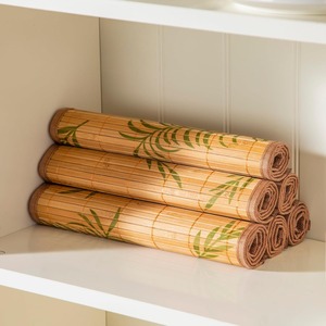 Mantel de bambú rectangular 2 colores Productos ecológicos Hecho en Vietnam Decoración de mesa al por mayor - Product Image 6