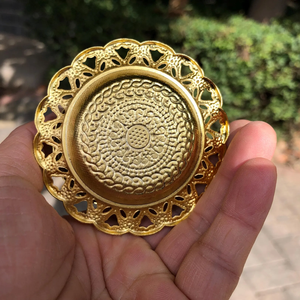 Decorative Religious <b>Oud</b> <b>Bakhoor</b> Incense Burner Eco-Friendly & Durable Metal for Luxury Home Decor - Product Image 6