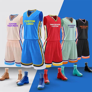 Uniformes personalizados para entrenamiento de equipo, camisetas de baloncesto para hombre, Color degradado, última moda - Product Image 1