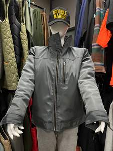 Chaqueta Acolchada Ligera con Cuello Alto, Chaqueta de Invierno con Cremallera, Chaqueta Unisex Personalizada de Venta Caliente - Product Image 2