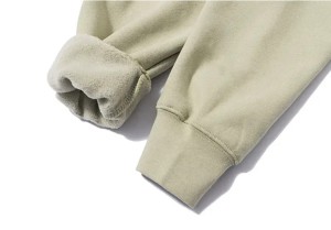 2024 conjunto de chándal de lana Tech personalizado para hombres tela de alta calidad Color sólido ropa deportiva de gimnasio lisa con logotipo para entrenamiento de invierno - Product Image 5