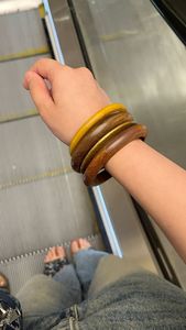 Waterproof Wooden Bangles Collection <b>Inspired</b> Traditional Indian Jewelry Aesthetics Custom Colors for Business Gifts-Worldwide - Product Image 3