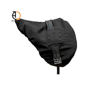 Nouvelle arrivée, housse de selle d'équitation imperméable doublée de polaire, protection de selle de cheval durable pour la pluie - Product Image 3