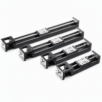 Module linéaire robotisé à axe unique KK30 à KK130, moteur pas à pas, entraînement par vis à billes, précision de grade C P, pour automatisation CNC