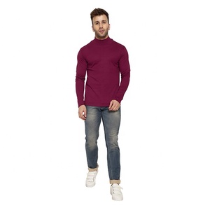 Camisetas de moda de invierno de talla grande para hombre, Jersey cómodo de alta calidad 220 GSM, logotipo de Color personalizable ecológico, cuello redondo - Product Image 4