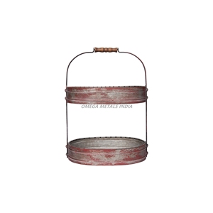 Elegante bandeja redonda para servir en base dorada con espejo y diseño geométrico, perfecta para exhibir artículos decorativos y mejorar el estilo - Product Image 5