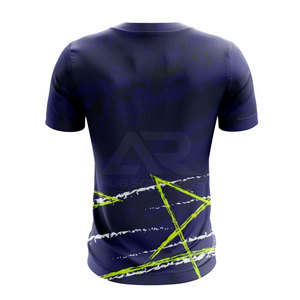 Ropa Deportiva de Alto Rendimiento, Camiseta de Pickleball Personalizada, 100% Poliéster, Corta, Ecológica, Transpirable, para Entrenamiento, para Hombre - Product Image 2
