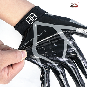 Gants gaéliques personnalisables OEM Gants de football américain avec le meilleur design pour une utilisation en extérieur en cuir - Product Image 6