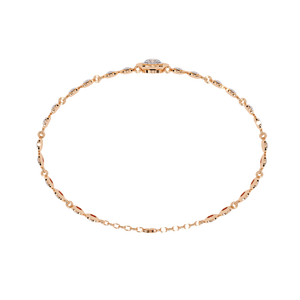 Magnifique bracelet et jonc en or 18 carats avec diamants de laboratoire, bijoux luxueux - Product Image 2