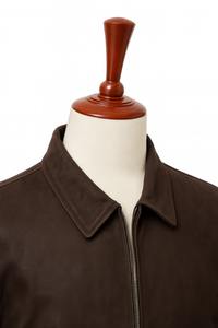 เสื้อแจ็คเก็ตผู้ชาย GAOT DESTROY สีน้ำตาล สไตล์คลาสสิก ทรงเข้ารูป คอตั้ง มีฮู้ด ผ้าแคนวาส กันน้ำ ระบายอากาศ แห้งเร็ว ซิปทองเหลือง - Product Image 4