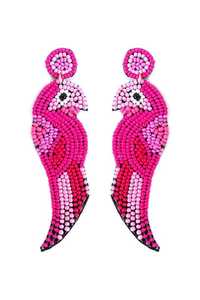 Meilleur vendeur de l'exportateur indien Premium Luxury Vintage Style Glass Beaded Lock Design Boucles d'oreilles pour femmes Bijoux de mode pour - Product Image 4