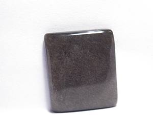 Attrayant argent brillant obsidienne Cabochon coussin coupe argent naturel brillant obsidienne pierre précieuse lisse polie pierre cadeau pour elle - Product Image 5