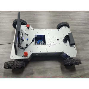 Kits de châssis de voiture robot 4 roues motrices à bas prix des fabricants, châssis de robot à chenilles avec châssis Ackerman, châssis de robot fauteuil roulant - Product Image 2