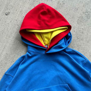 Sweat à capuche personnalisé 500 Gsm sweats à capuche à épaules tombantes pour homme 100% coton sweat à capuche lourd de haute qualité - Product Image 3