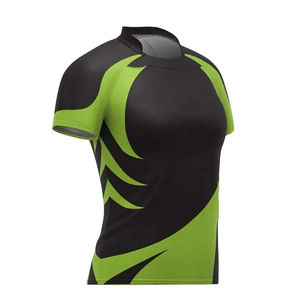 Ensembles d'uniformes de rugby confortables avec demi-manches Caractéristiques respirantes Offre Spéciale uniforme d'équipe personnalisé à bas prix - Product Image 2