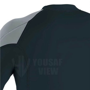 Último diseño Hombres Rash Guards Color teñido liso Sublimado BJJ Rash Guards para la venta Hombres Rashguard de manga larga - Product Image 3
