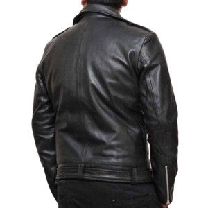 Tendencias OEM-chaqueta de cuero de estilo motero para hombre, personalizada, hecha a mano - Product Image 3