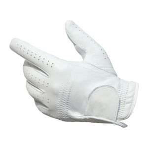 Gants de golf pour hommes en cuir véritable 100% Cabretta respirants avec poignées en cuir spécial pour la main gauche/droite - Product Image 4