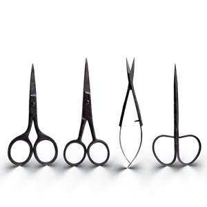 Tijeras de Cutícula Profesionales de Acero Inoxidable con Resorte y Diseño Clásico, con Mango Ergonómico - Product Image 1
