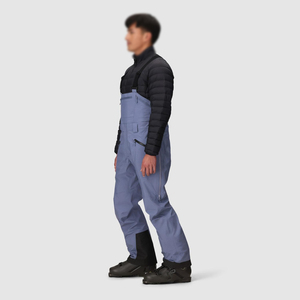 Unisex Sublimation Ski Bib Pants <b>Waterproof</b> Windproof Winter Snowboard <b>Overalls</b> Outdoor Front Sample Factory Custom Printing - Product Image 2