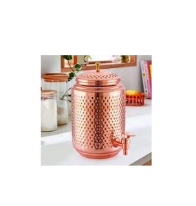 100% Pure Copper <b>Water</b> <b>Dispenser</b> Pot Handmade Best Designer Handmade Hammers Design High Standard Quality Copper <b>Water</b> Pot - Product Image 1