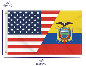 Ucuz yüksek kaliteli çift taraflı 3x5ft alüminyum bayrak direği özel baskı kendi 68D 100F 100% Polyester dijital bayrak promosyon - Product Image 5