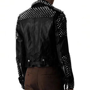 Men Cheap Rate High Quality <b>Suede</b> Leather <b>Jacket</b> Premium Quality Canvas Front Customized Color HIGH STREET Style - Product Image 2