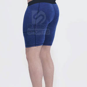 Shorts de compression pour hommes, couleur unie, best-seller, respirants, écologiques, en toile, sur mesure, de haute qualité - Product Image 4