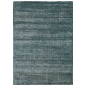 Alfombra Viscosa Azul Hecha a Mano, Modelo Px-1494, Estilo Rectangular Clásico con Patrón Abstracto, 10mm de Grosor, para Sala de Estar - Product Image 1