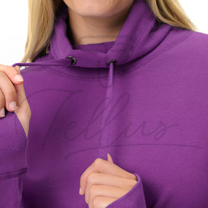 Sudadera de Invierno Personalizada para Mujer, 100% Algodón, Logotipo Frontal Personalizable - Product Image 3