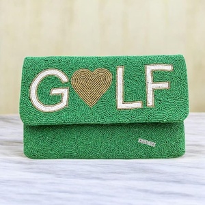 กระเป๋าถือประดับลูกปัดหลากสี MS Handicraft พร้อมหูหิ้ว กระเป๋าถือลำลองแบบอินเดีย ทำด้วยมือ ลูกปัดสั่งทำพิเศษ กระเป๋าทรงบาแกตต์ - Product Image 3