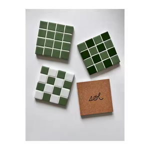 Sous-verres traditionnels dotés d'un élégant savoir-faire en résine époxy 2025 durables, élégants et parfaits pour un décor moderne ou classique. - Product Image 6