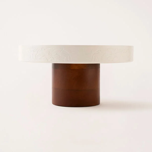 Support à gâteau en bois pour décor de table Eid Ramadan fabriqué à la main avec support à gâteau décoratif pour les célébrations de l'Eid Ramadan - Product Image 1