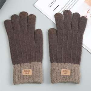 Hot sales Winter jacquard <b>gloves</b> Fingered <b>touchscreen</b> Thermal <b>Gloves</b> - Product Image 5