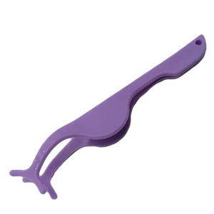 Pince à cils de volume personnalisée, outil de maquillage en acier inoxydable à pointe pointue, applicateur de cils - Product Image 2