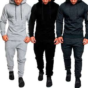 Survêtement à capuche 100% coton de haute qualité Logo personnalisé pour hommes femmes idéal pour le fitness en plein air et une utilisation décontractée - Product Image 2