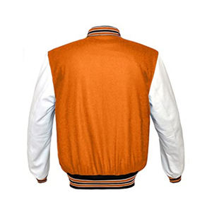 Veste universitaire décontractée pour homme en satin, style tendance, nouvelle collection, col montant, fermeture éclair, service OEM, logo personnalisé - Product Image 5