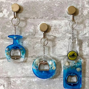 Premium Resin Bottle Opener With <b>Artistic</b> Finished Ideal For Rustic Farmhouse Kitchens And Contemporary Dining Room <b>Settings</b> - Product Image 1