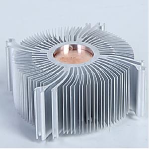 Dissipateur thermique en alliage d'aluminium de haute qualité, série 6000, sur mesure, ODM, poinçonnage carré, pliage, soudage, découpe, anodisation, conçu pour les clients - Product Image 2